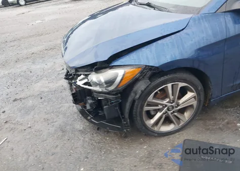 2017 Hyundai Elantra Limited из США, поврежденный, VIN 5NPD84LF0HH128366